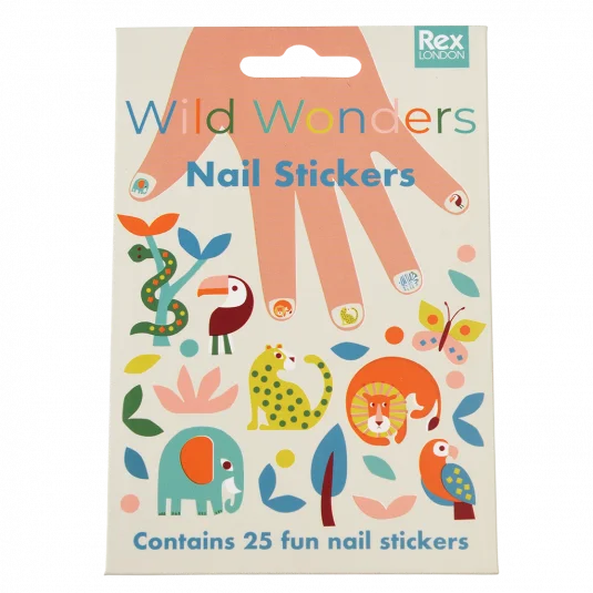 Wild Wonders Nail Stickers