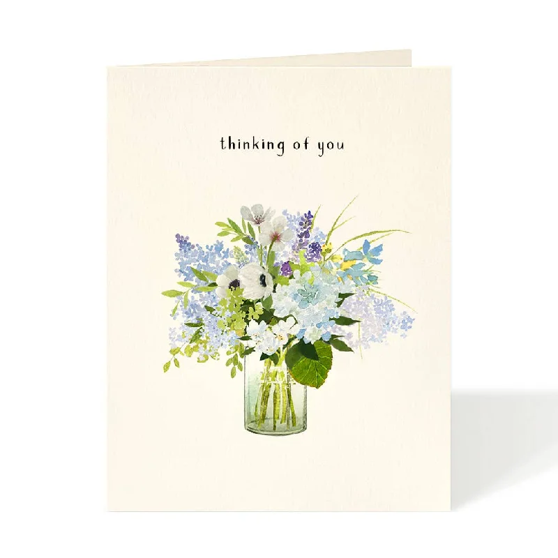 Lavender Blue Thinking of You Card