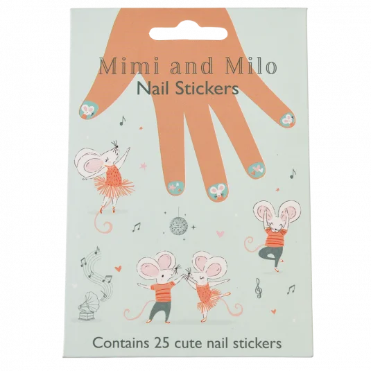 Mimi and Milo Nail Stickers