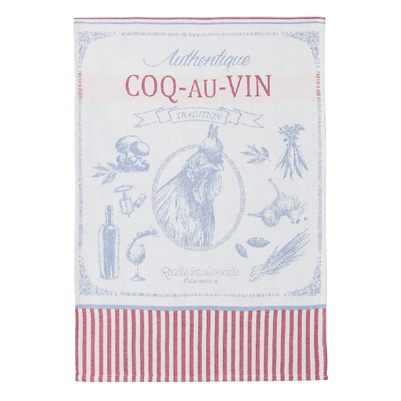 Coq au Vin Tea Towel