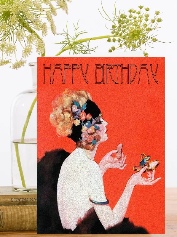 Makeup Birthday Card