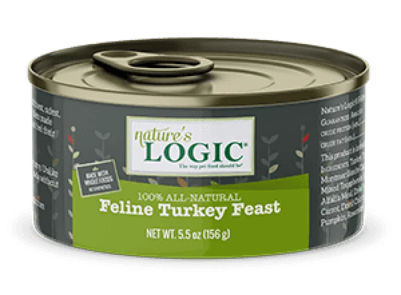 Nature's Logic Cat Can Turkey Feast 5.5 oz.