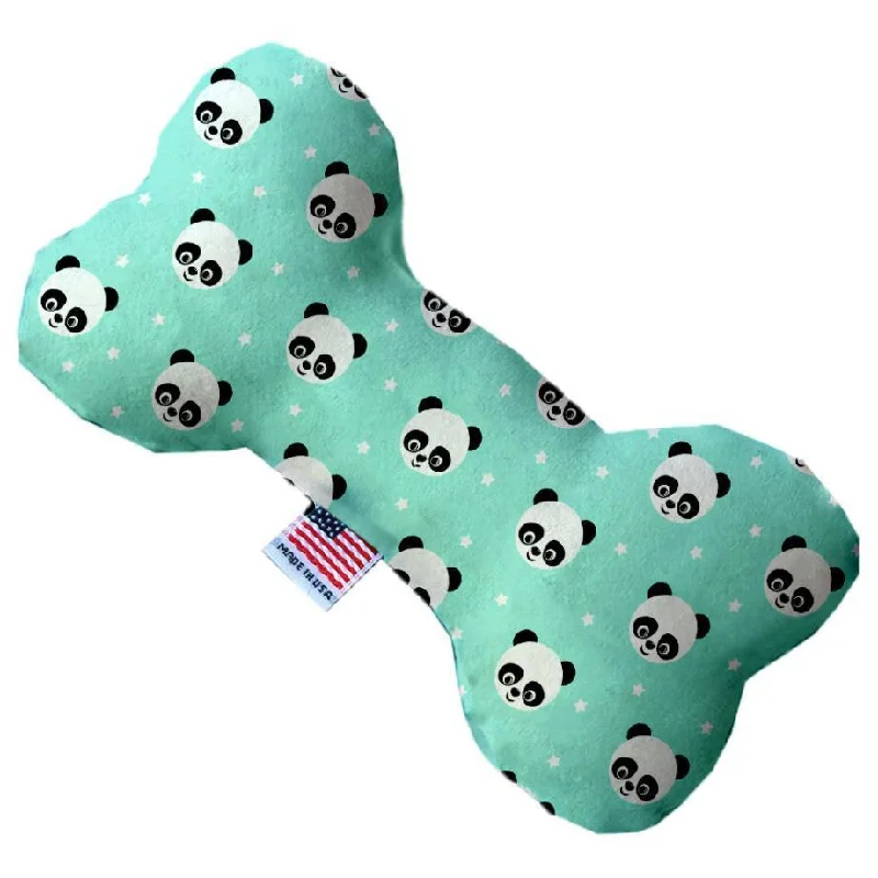 Plush Bone Dog Toy Happy Pandas