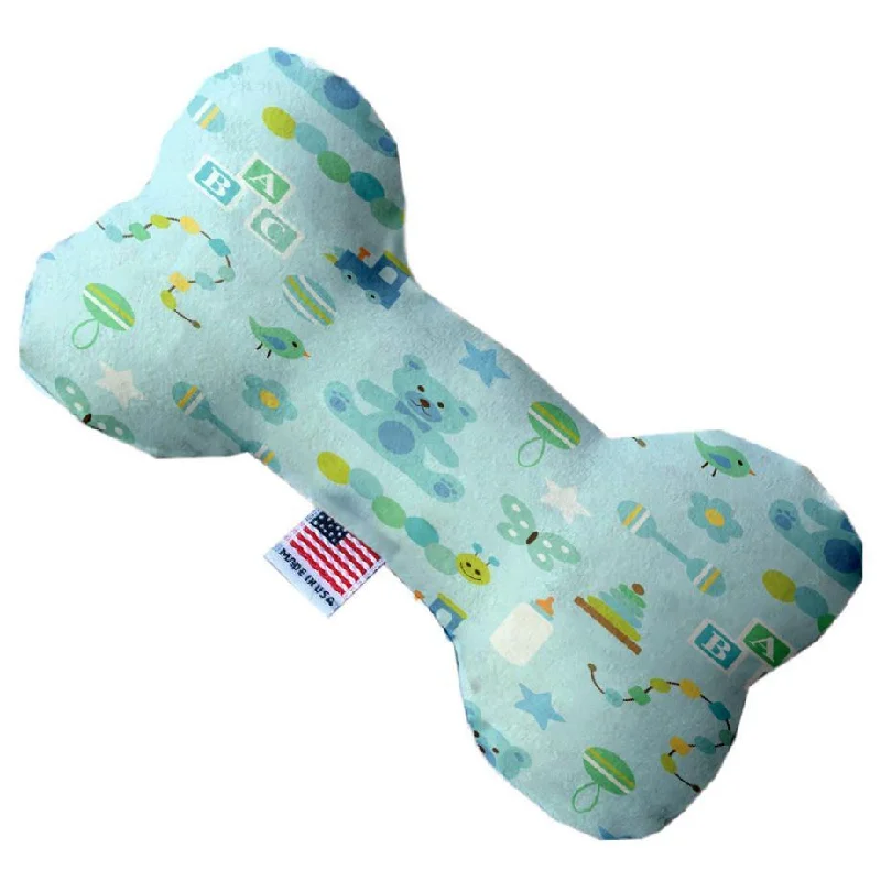 Plush Bone Dog Toy Little Boy Blue