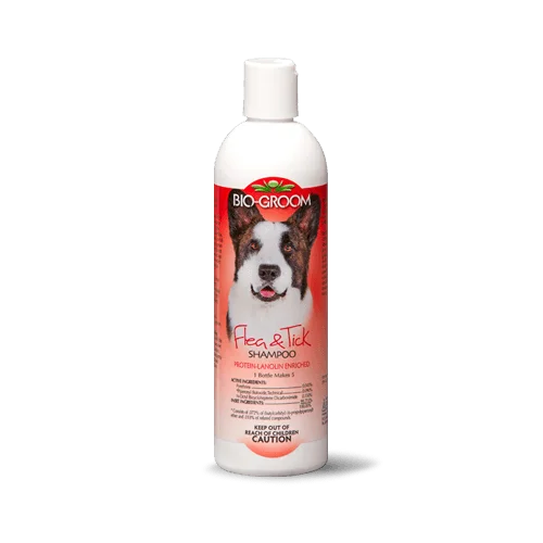 Bio-Groom Flea & Tick Dog Shampoo 12oz