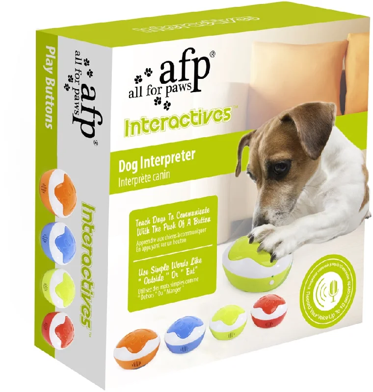 ALL FOR PAWS Interactives Puppy Interpreter Komunikator, 11x11x6cm