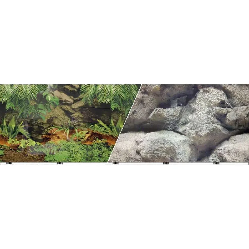 Background Double-sided Rainforest-boulders