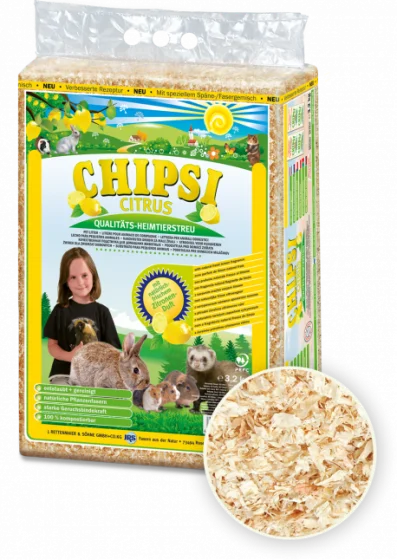 Chipsi Bedding - Citrus 3.2Kg