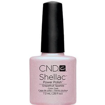 CND Shellac #012 Grapefruit Sparkle