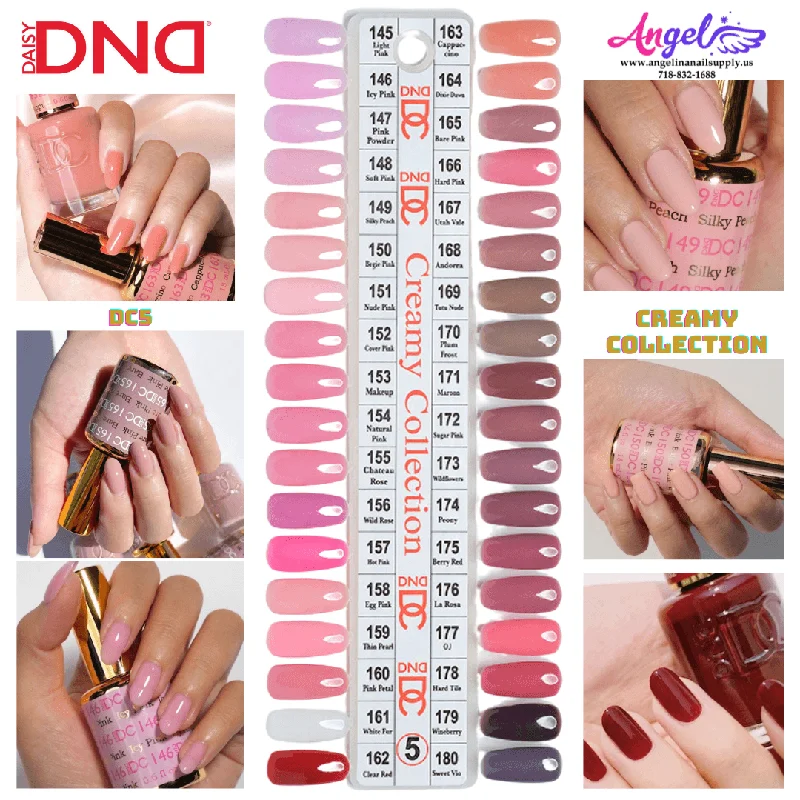 DC5 Creamy Collection (Full Set 36 colors #145 - #180)