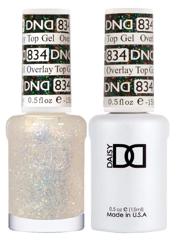 DND 834 Overlay Top Gel Duo