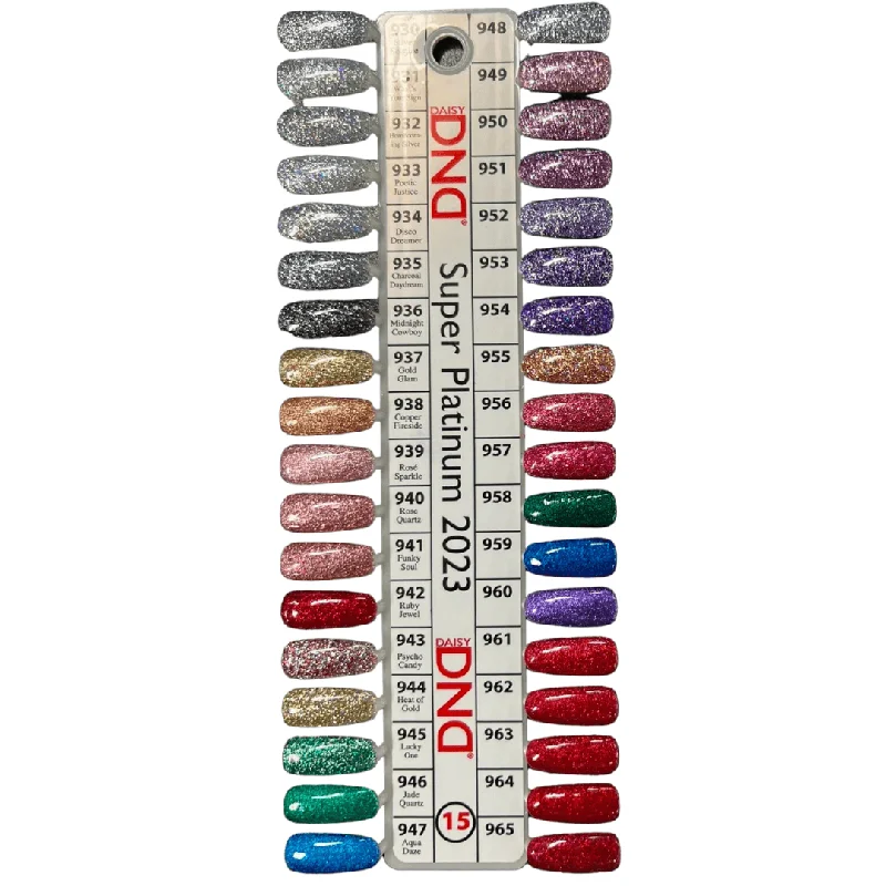 DND15 Super Platinum Collection Color Swatch Only