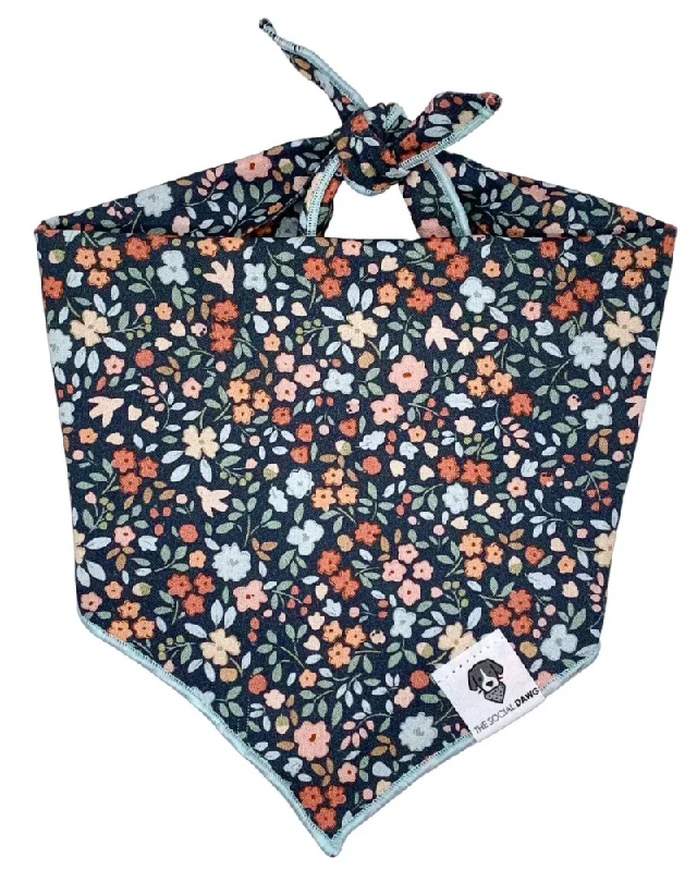 Ditzy Floral Dog Bandana<br>(Made in the USA) (FINAL SALE)