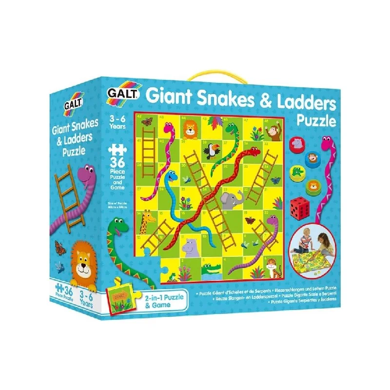 Galt Giant Snake & Ladder Puzzle