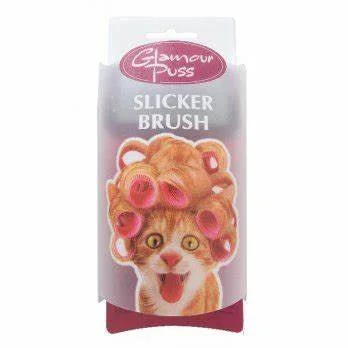 GLAMOUR PUSS SLICKER BRUSH