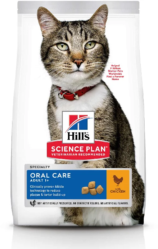 HILL's SP Feline Adult Oral Care, cu Pui 1,5kg