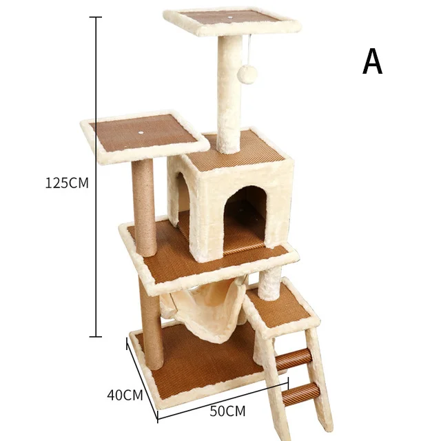 Large Cat Tree 50 x 40 x 125cm