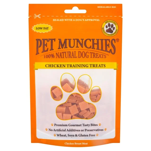 Pet Munchies Chicken Dog Training Dog Treats   50g