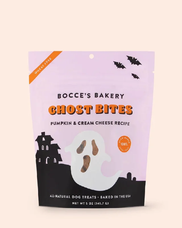 Pumpkin & Cream Cheese Ghost Bites Dog Biscuits