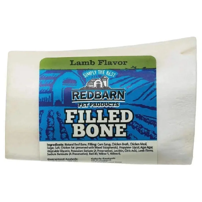 Redbarn Pet Products Filled Bone Lamb Dog Treat