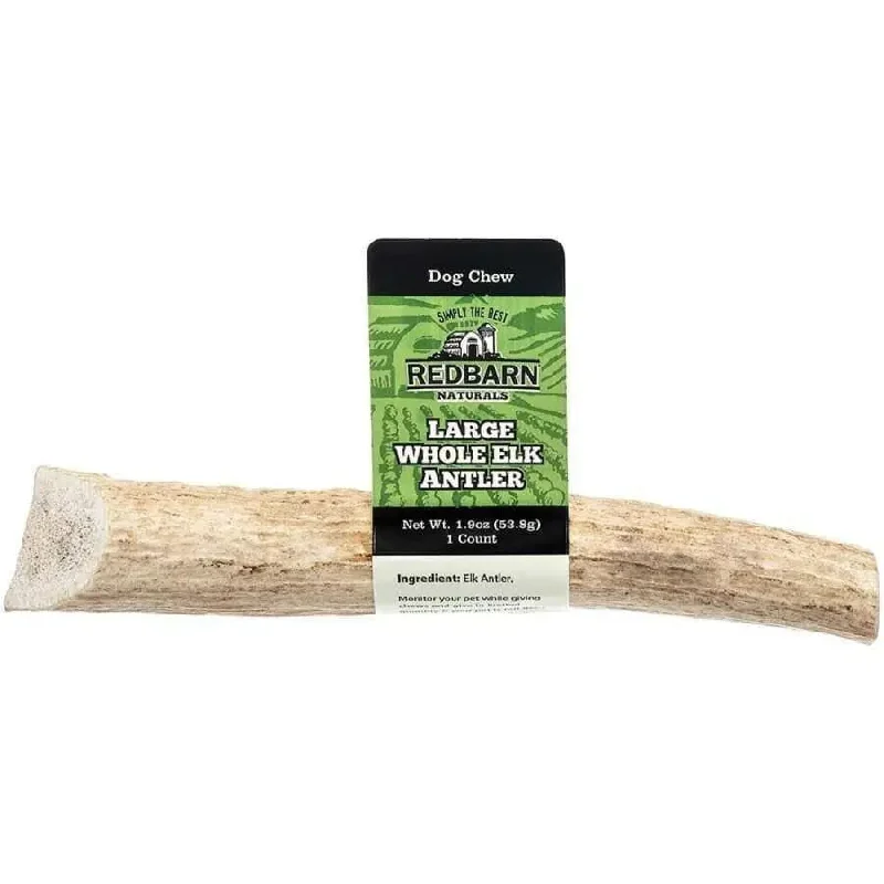 Redbarn Pet Products Natural Elk Whole Antler Dog Treat