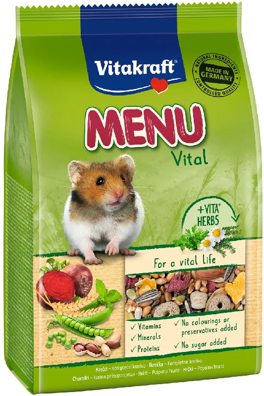 VITAKRAFT Menu Vital, za hrčke, 400 g