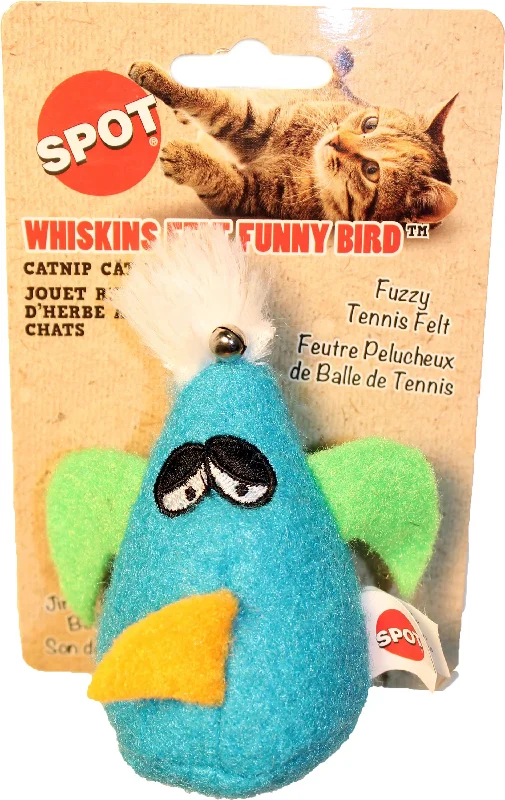 Whiskins Felt Funnybird-catnip