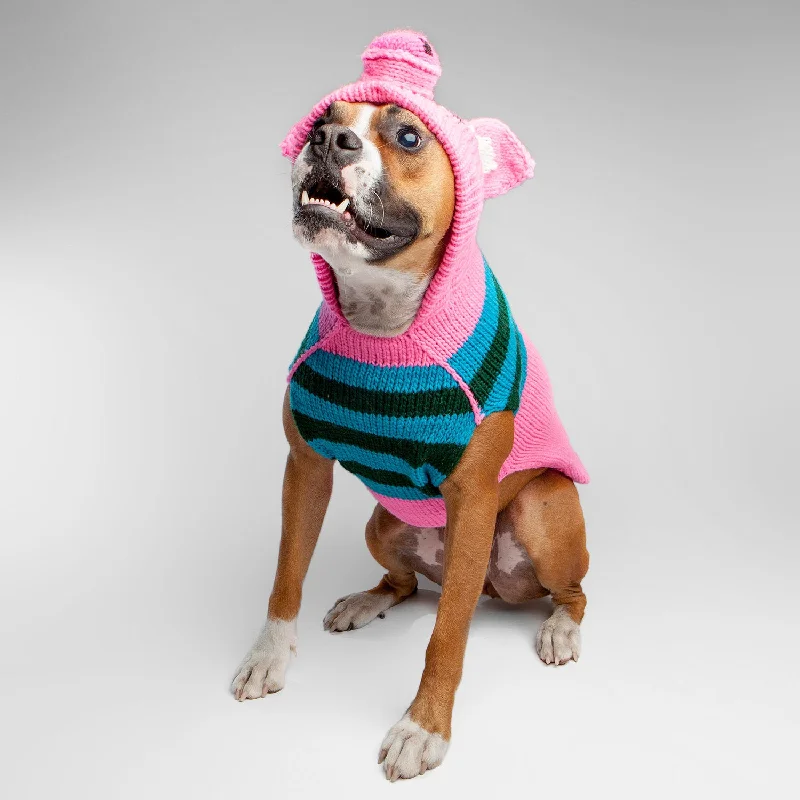 CHILLY DOG | Pink Piggy Hoodie Sweater (BIG DOG SALE)